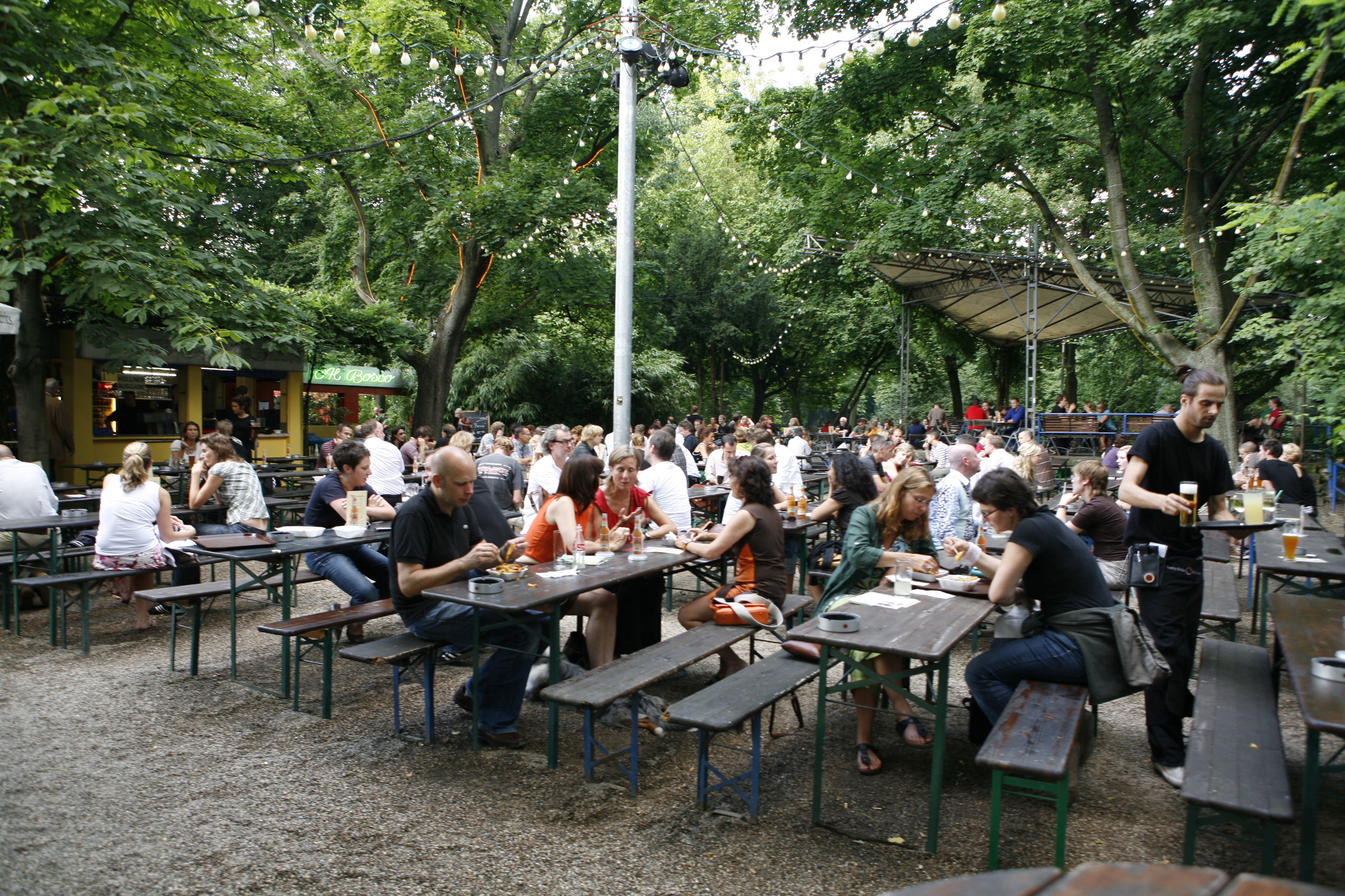 Biergarten Biergarten Am Stadtgarten Koln Prinz De