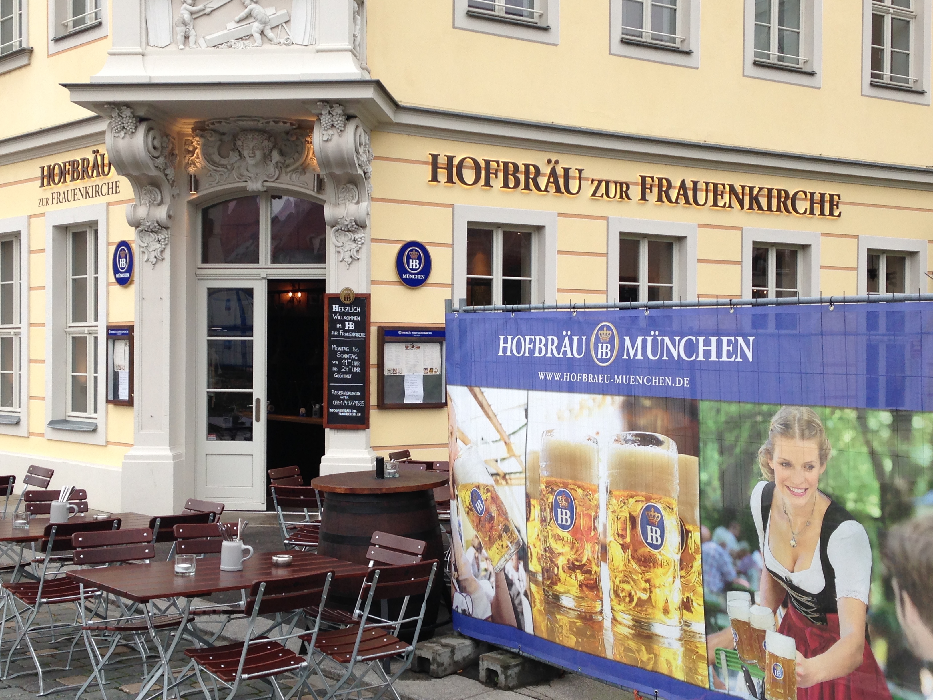 Deutsche & Regionale Gaststätten: Hofbräuhaus zur Frauenkirche, Dresden