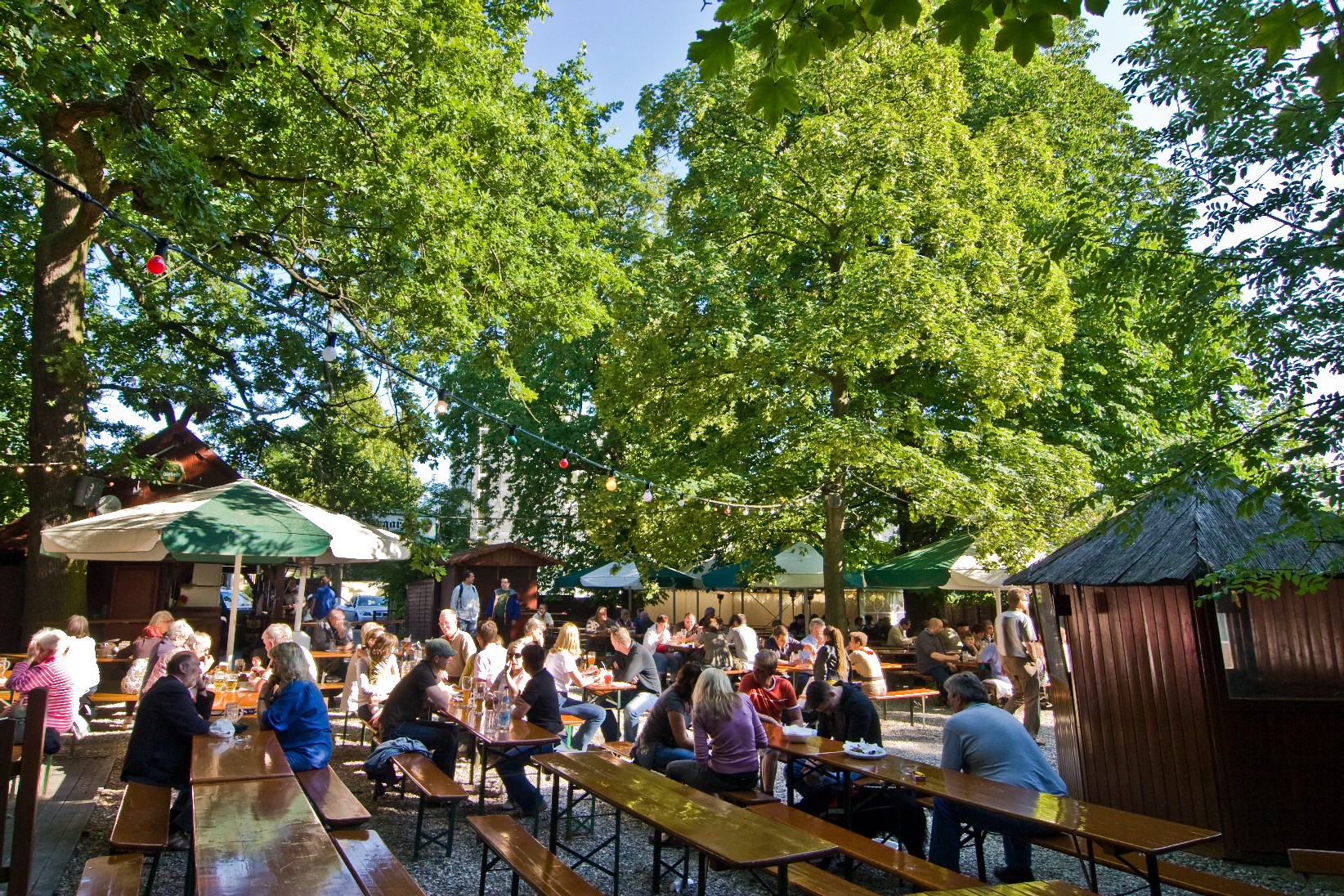 Benediktbeuern biergarten