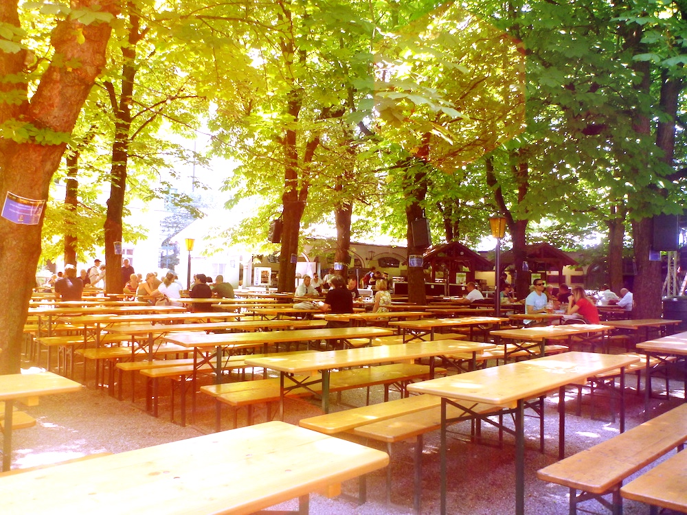 Die Schonsten Biergarten In Munchen Prinz