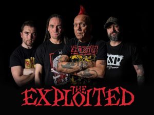 The Exploited - Support: Hot Action Waxing