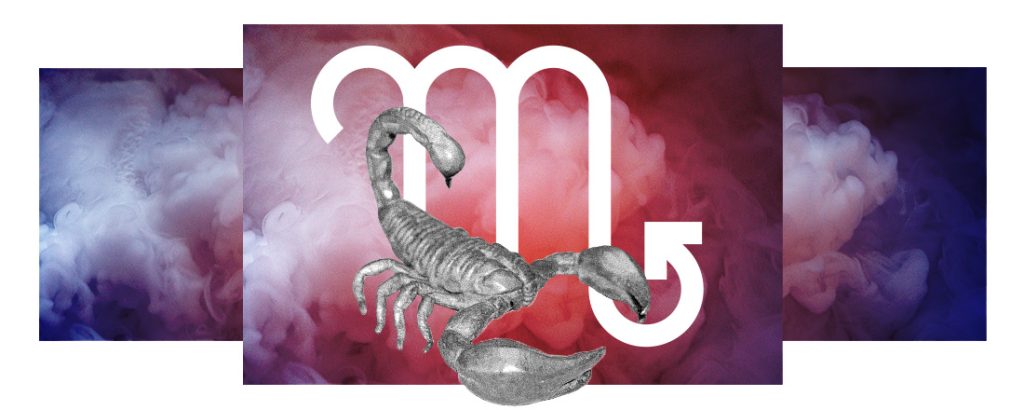 Design Horoskop Skorpion