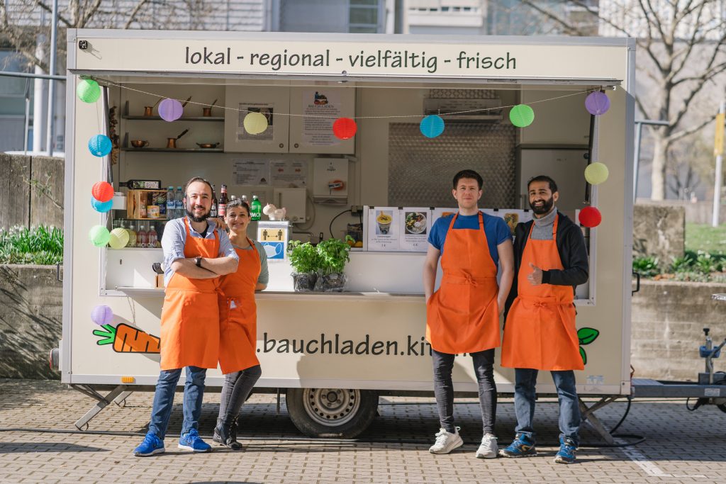 Foodtruck Bauchladen in Stuttgart