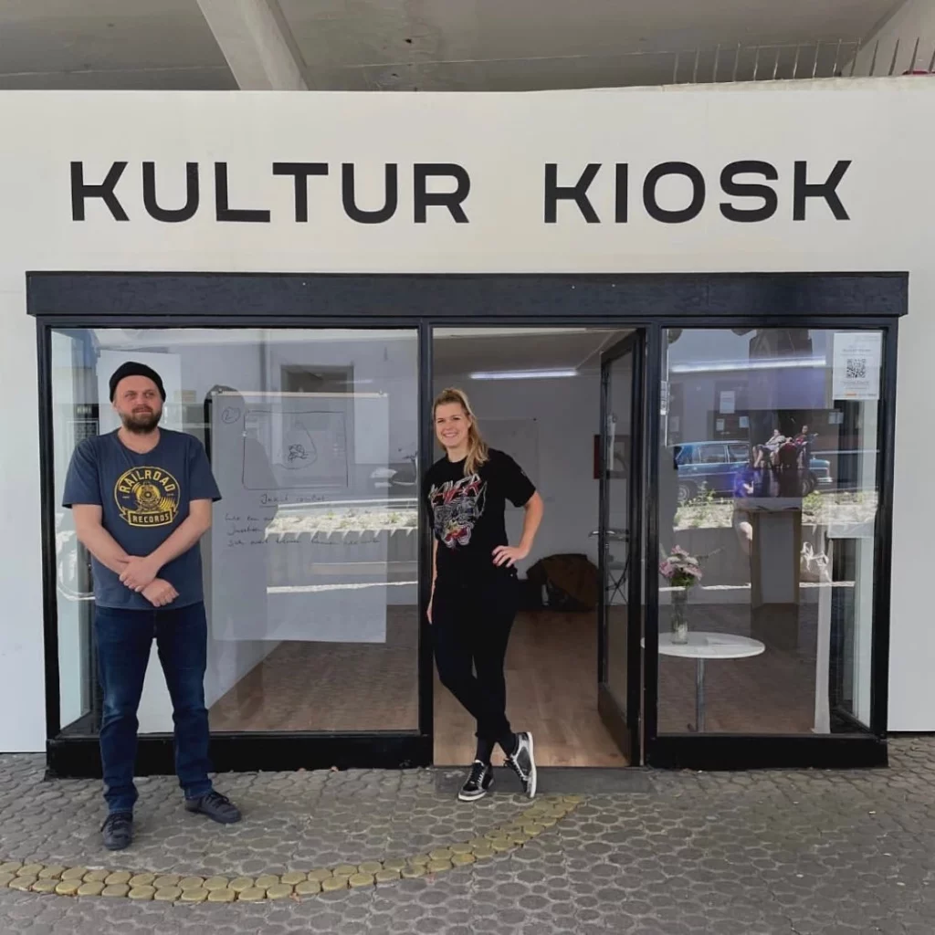 Die Gründer des Kultur Kiosks in Stuttgart