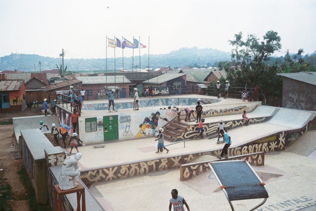Skatepark Kitintale in Uganda