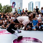Tänzer beim Red Bull Streetdance Battle