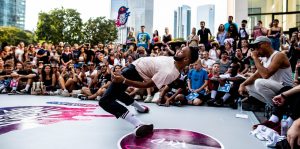 Tänzer beim Red Bull Streetdance Battle