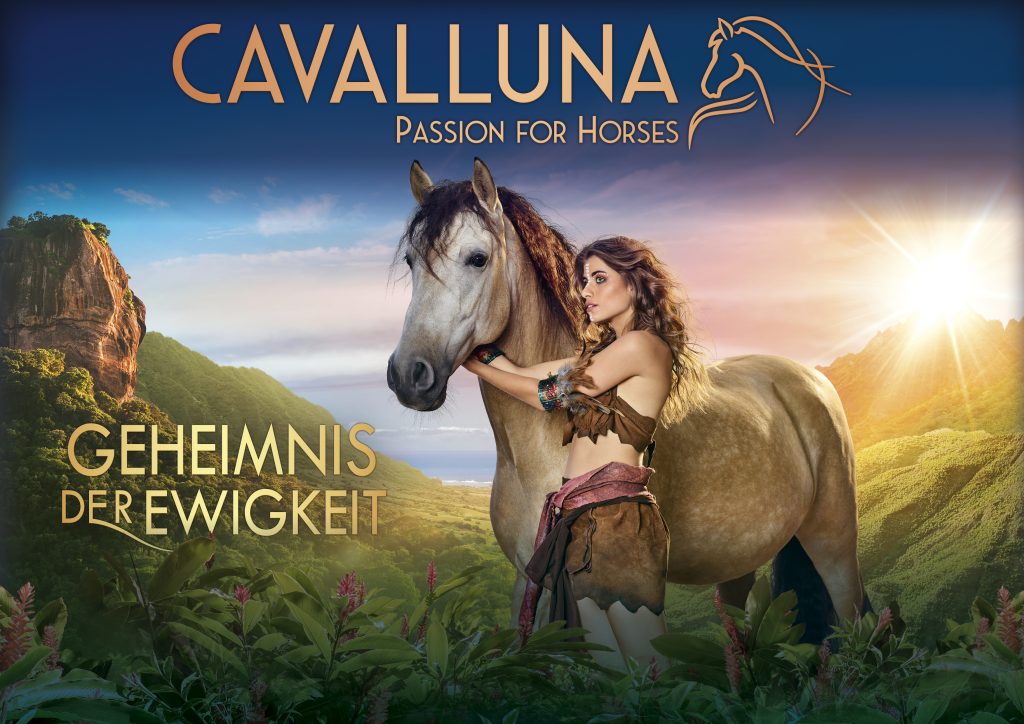 Cavalluna - Geheimnis der Ewigkeit Tourplakat