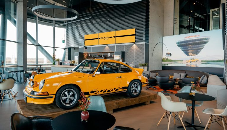 Carrera Café im Porsche Experience Center Leipzig