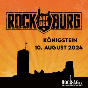 ROCK AUF DER BURG 2024 - 1 TAG // 2 BÜHNEN // 13 BANDS