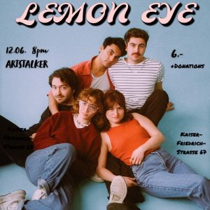 Lemon EYE - ...von Indie und Rock über RnB und Funk bis hin zu Chamber Pop