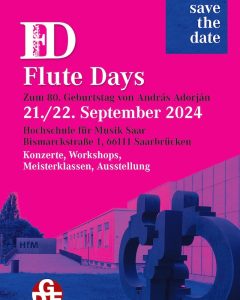 Flute Days Saarbrücken
