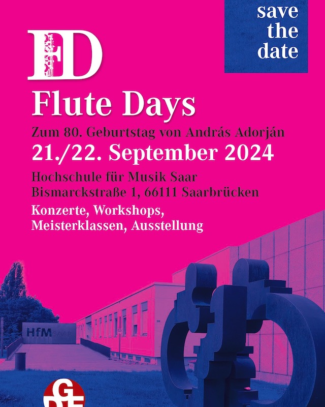 Flute Days Saarbrücken - Fluteenie