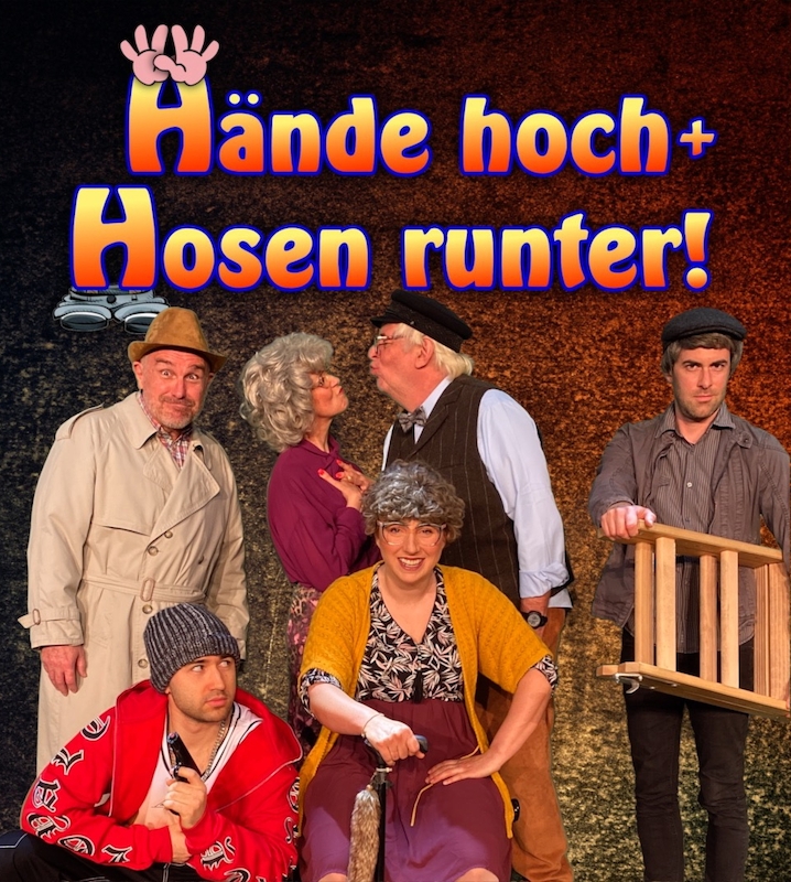 Hände hoch und Hosen runter