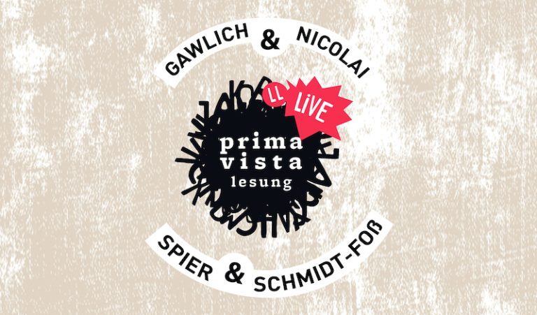 Die Lauschlounge präsentiert - Prima Vista Lesung mit Nana Spier & Gerrit Schmidt-Foß sowie Cathlen Gawlich & Thomas Nicolai