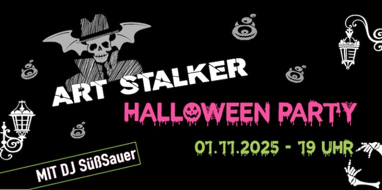 Halloween Party im ART Stalker - Mit DJ SüßSauer