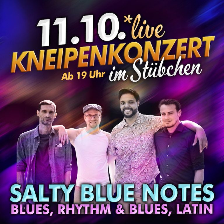 Stübchen Kneipenkonzert mit Salty Blue Notes