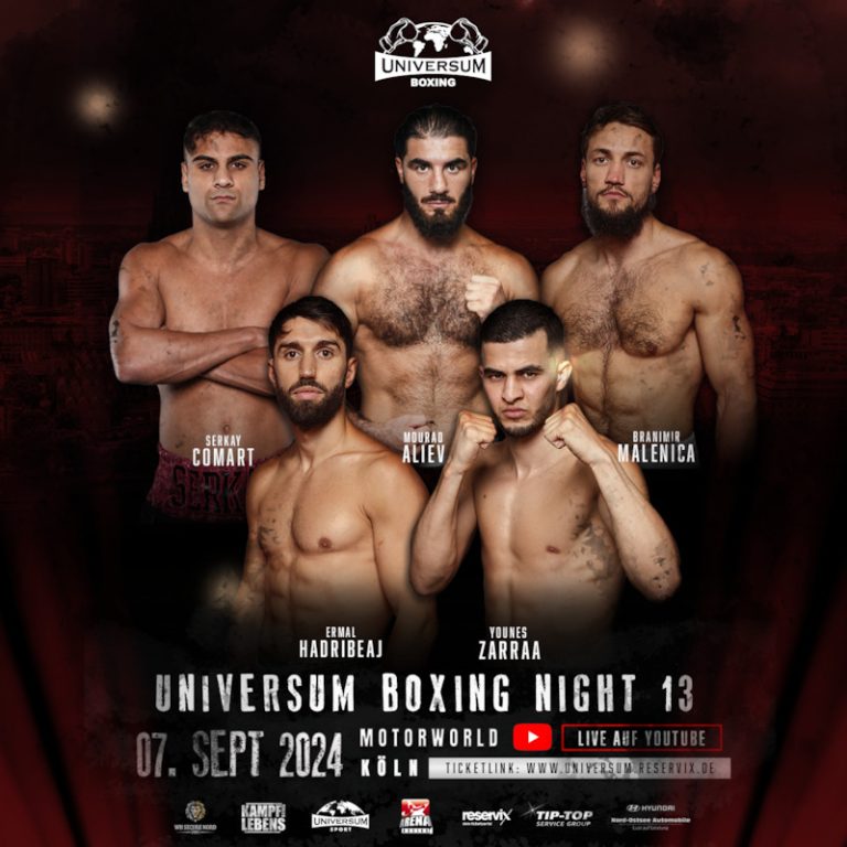 Universum Boxing Night #13 - Younes Zarraa vs Ermal Hadribeaj