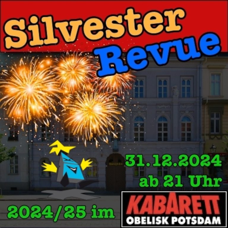 Silvester - Revue 2024 - 21.00 Uhr - Andreas Zieger, Lutz Andres und Helmut Fensch  und Gastakteure  Hermine Fensch und Yida Mu