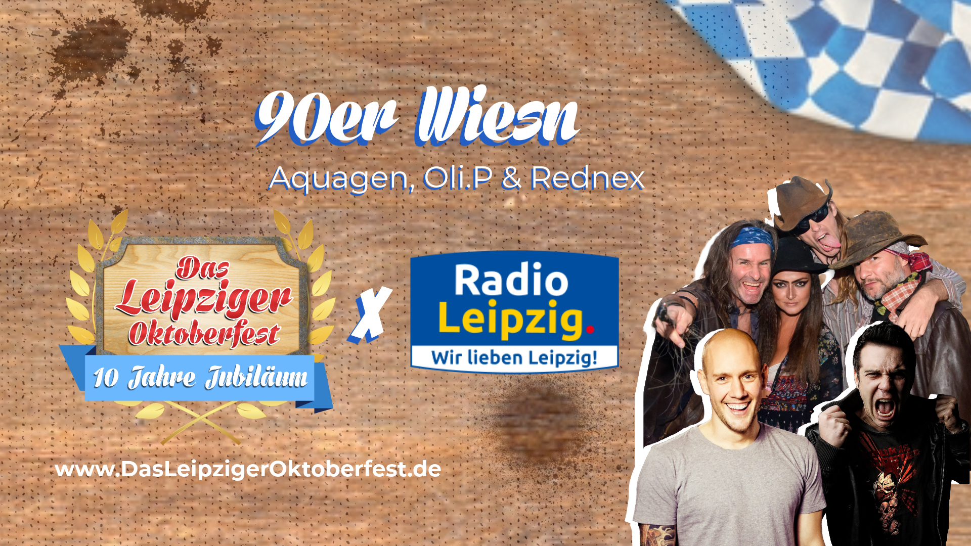 90er Wiesn mit Aquagen, Oli.P & Rednex Das Leipziger Oktoberfest 2024